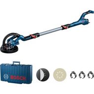 Bosch Professional GTR 55-225 Drywall Sander (550 Watt, Sanding Disc Diameter 215 mm, Includes 1 x Sanding Sheet M480, 1 x Soft Sanding Disc Set, 3 x Cable Clips, in Craftsman's Case