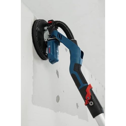  Bosch Professional GTR 55-225 Drywall Sander (550 Watt, Sanding Disc Diameter 215 mm, Includes 1 x Sanding Sheet M480, 1 x Soft Sanding Disc Set, 3 x Cable Clips, in Craftsman's Case