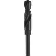 BOSCH BL2177 1-Piece 25/32 In. x 6 In. Fractional Reduced Shank Black Oxide Drill Bit for Applications in Light-Gauge Metal, Wood, Plastic