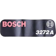 Bosch Parts 2610906957 Nameplate