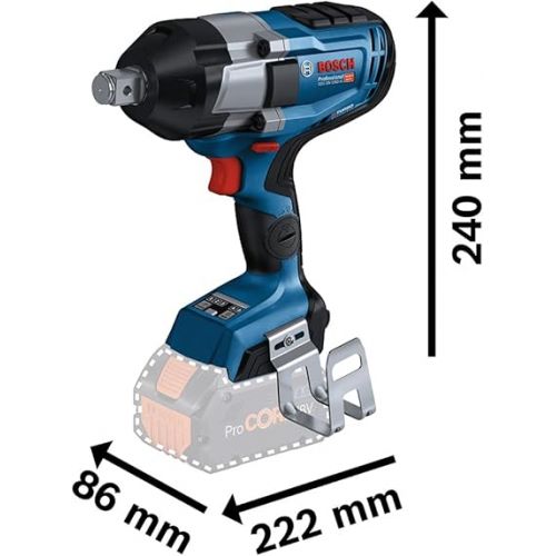  Bosch Professional 06019J8500 GDS 18V-1050 H, 18 V