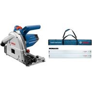 Bosch Tools Track Saw - GKT13-225L 6-1/2 In. Precision Saw with Plunge Action & Carrying Case with Free Track Kit