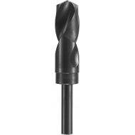 BOSCH BL2195 1-Piece 1-1/16 In. x 6 In. Fractional Reduced Shank Black Oxide Drill Bit for Applications in Light-Gauge Metal, Wood, Plastic