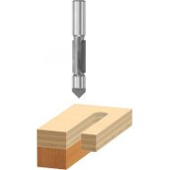 Bosch 85429M Panel Pilot Router Bit, Carbide Tip Drill Through Point 1/2