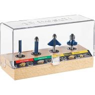 BOSCH RBS004 4-Piece Pro Starter Set 1/4 In. Shank