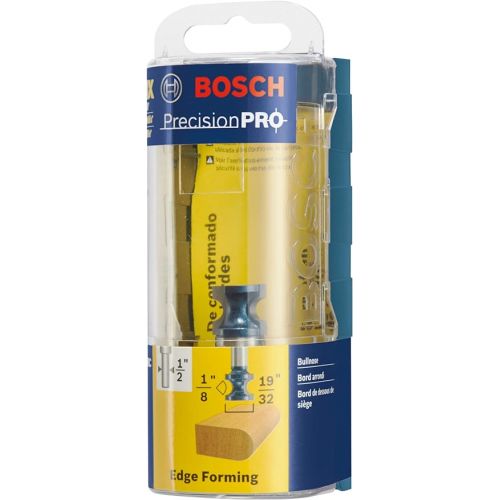  Bosch 84432MC 19/32 In. x 1/2 In. Carbide-Tipped Bullnose Router Bit