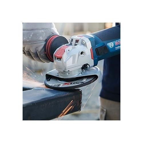  Bosch Professional 2608619258 Cranked Cutting Disc Expert (for Metal, X-Lock, Ø115 mm, Bore Ø: 22.23 mm, Thickness: 6 mm)