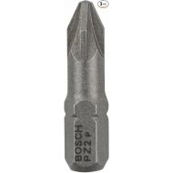 Bosch 2607001561 Screwdriver Bit PZ 2, 25mm 100 Pcs