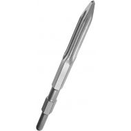 BOSCH 2608690140 Hex Shaft for Breaking Hammers, 17H, Self-Sharpening Bull Point, 11.0 inches (280 mm)