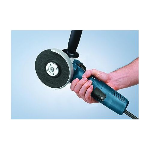  BOSCH 4-1/2 Inch Angle Grinder GWS8-45 with BOSCH DB4542S 4-1/2-Inch Turbo Rim Diamond Blade, Silver