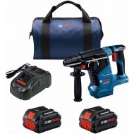 BOSCH GBH18V-24CK24 18V Brushless Connected SDS-plus® Bulldog™ 1 In. Rotary Hammer with (2) CORE18V PROFACTOR™ Performance Batteries