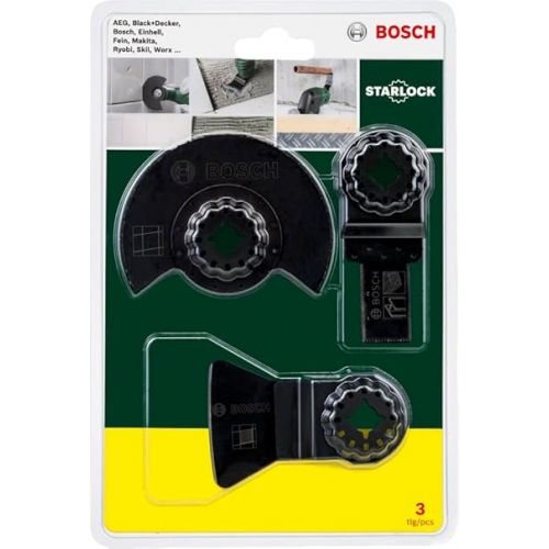  Bosch 2607017324 Multi-Cutter ?Tiles“ For Multifunction Devices 3 Pcs