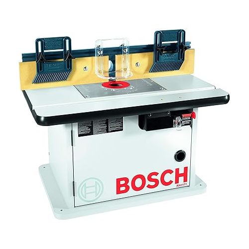  BOSCH RA1171 Benchtop Router Table + RA1054 Deluxe Router Edge Guide