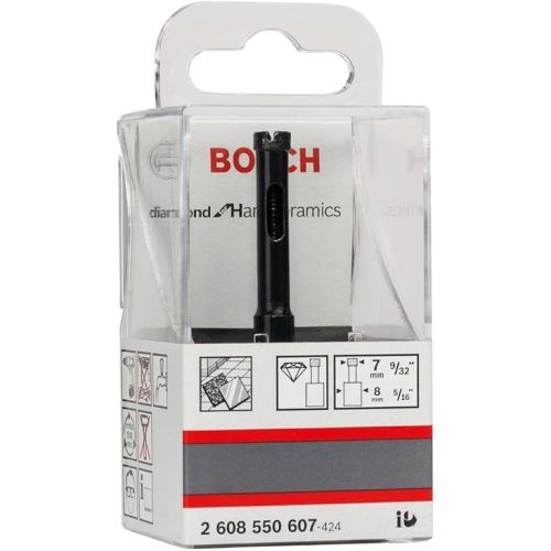  Bosch 2608550607 Diamond Drill Bit, 7mm x 35mm, Black