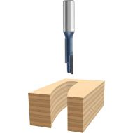 Bosch 85201M 1/2 Shank Router Bit, Carbide Tip Stagger Tooth, Double Fute