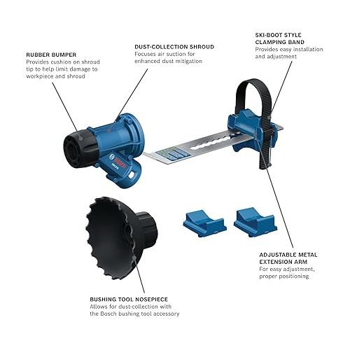  BOSCH HDC310 SDS-Max® and Spline Dust-Collection Attachment