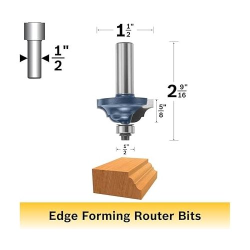  BOSCH 85582M 1-1/2 In. x 5/8 In. Carbide Tipped Classical Bit