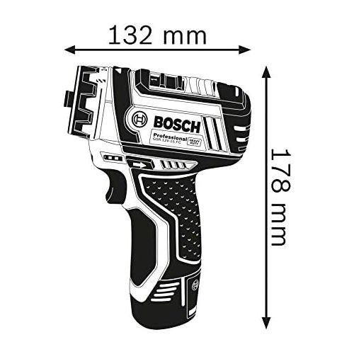  Bosch Professional Gsr 12V-15 Fc Cordless Drill Driver + Gfa-12B Drill Chuck Adapter (Without Battery And Charger) - L-Boxx