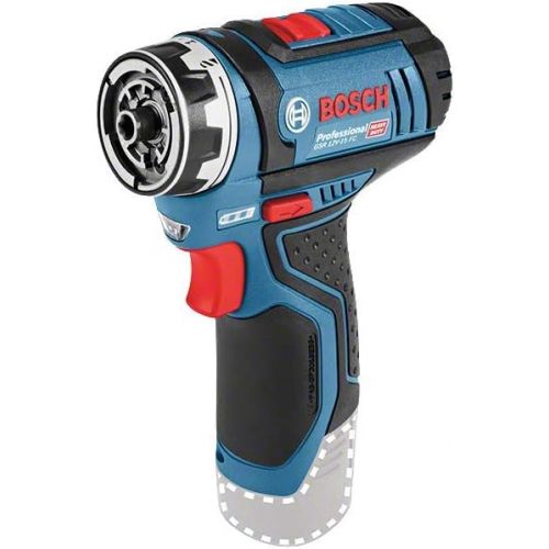  Bosch Professional Gsr 12V-15 Fc Cordless Drill Driver + Gfa-12B Drill Chuck Adapter (Without Battery And Charger) - L-Boxx