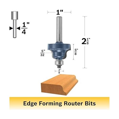  BOSCH 85270M 5/32 In. x 5/8 In. Carbide Tipped Roman Ogee Bit