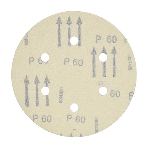  BOSCH SR6R000 Assorted Grits 6 In. 6 Hole Hook-And-Loop Sanding Discs