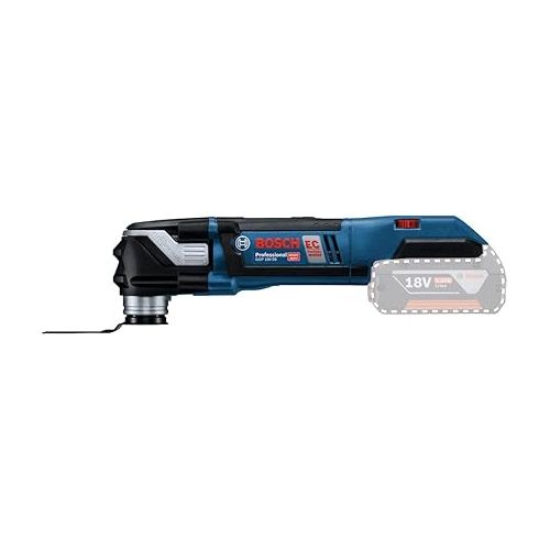  Bosch Professional Gop 18 V-28 Cordless Multi-Cutter + Paiz 32 Apb Starlockplus Bim Plunge Cut Saw Blade (Without Battery And Charger) - Carton