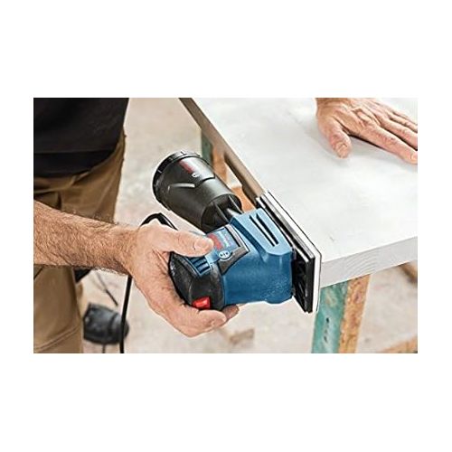  Bosch Pro Schleifblatt Expert for Wood and Paint Holz und Farbe fur Schwingschleifer (10 Stuck, Kornung 80, C430)