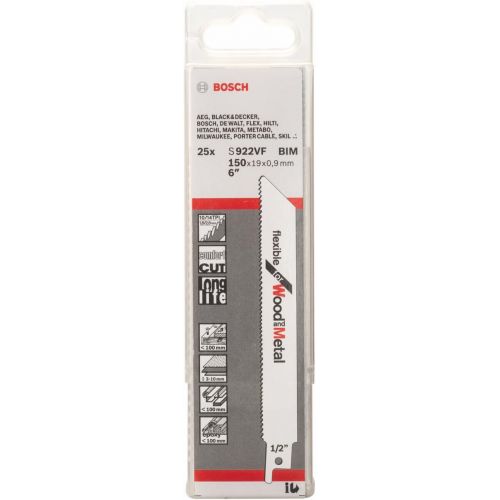  Bosch 2329851 Sabre Saw Blade, White