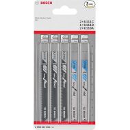 Bosch 2608667855 Jigsaw Blade-Set U111C/U111D/U1 5 Pcs