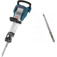 Bosch 11335K 35-Pound 1-1/8-Inch Jack Hammer Kit, Blue&BOSCH HS2161 20 In. Moil Point 1-1/8 In. Hex Hammer Steel