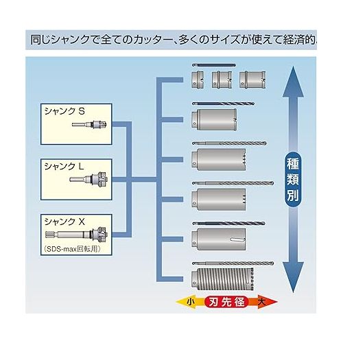  BOSCH (Bosch) poly-click system carbide deep hole hole saw cutter 120mm?O [PFH-120C]