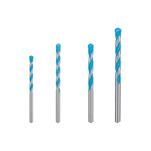  Bosch Professional 4X Expert CYL-9 MultiConstruction Drill Bit Set (Ø 5,5-8 mm, Accessories Rotary Impact Drill)