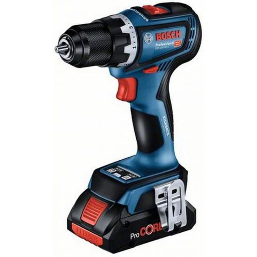  Bosch Professional 18V System cordless drill-driver GSR 18V-90 C (carbon free motor, with 3 ProCORE 4.0Ah batteries, charger GAL 18V-40, in L-BOXX)