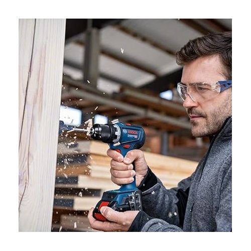  Bosch Professional 18V System cordless drill-driver GSR 18V-90 C (carbon free motor, with 3 ProCORE 4.0Ah batteries, charger GAL 18V-40, in L-BOXX)