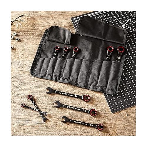  Spanner Set 10-Piece (8/10/12/13/14/15/16/17/18/19 mm, in Bag)