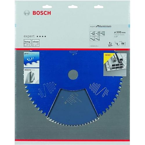  Bosch Professional 2608644115 Circular Saw Blade Expert for Aluminium-Outer Diameter 305 mm-Bore Size 30 mm-96 Teeth