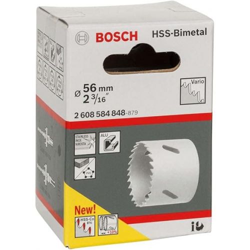  Bosch 2608584848 Holesaw of Hss-Bimetall 56mm