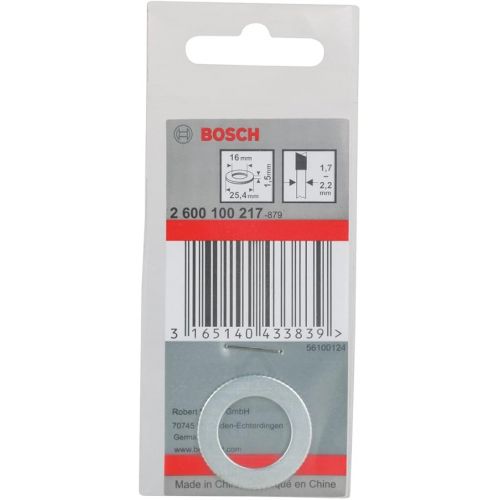  Bosch Professional 2600100217 Reduction Ring, Silver/White, 25.4 x 16 x 1.5 mm