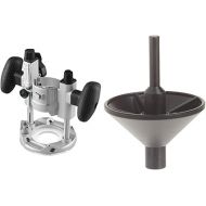 BOSCH PR111 Plunge Base for GKF125CE Palm Router&BOSCH RA1151 Router Subbase Centering Pin and Cone