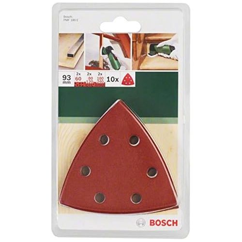  Bosch 2609256957 93mm Sanding Sheet Set Delta for all Bosch PMF Multi Tools