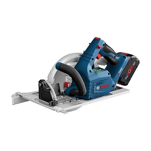  Bosch Professional BITURBO Cordless Circular Saw GKS 18V-68 GC (Without Batteries and Charger, in L-BOXX 238)