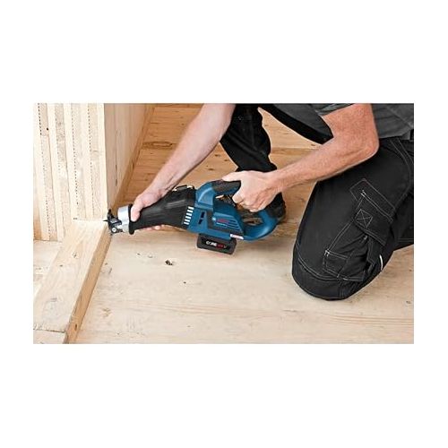  BOSCH GSA18V-125N 18V EC Brushless 1-1/4 In.-Stroke Multi-Grip Reciprocating Saw (Bare Tool)