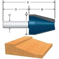 Bosch 84520M 1-1/2-Inch Diameter 1-5/8-Inch Cut Carbide Tipped Bevel Vertical Raised Panel Router Bit 1/2-Inch Shank