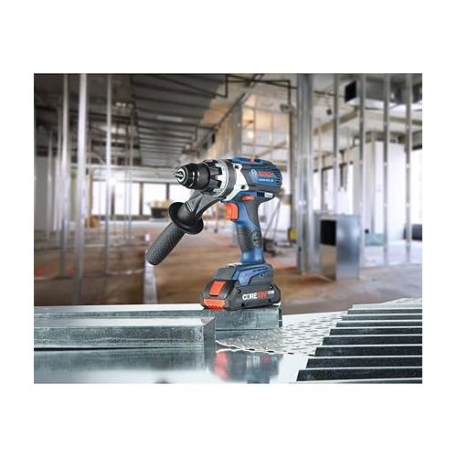  Bosch GSR18V-975CN-RT 18V Brushless Lithium-Ion 1/2 in. Cordless Connected-Ready Drill Driver (Tool Only) (Renewed)