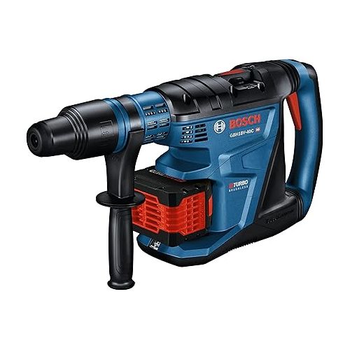  BOSCH GBH18V-40CK27 PROFACTOR 18V Hitman Connected-Ready SDS-max (2) CORE18V 12.0 Ah PROFACTOR Exclusive Batteries & BOSCH GBH18V-26DK25 18V EC Brushless SDS-plus Bulldog 1 In.