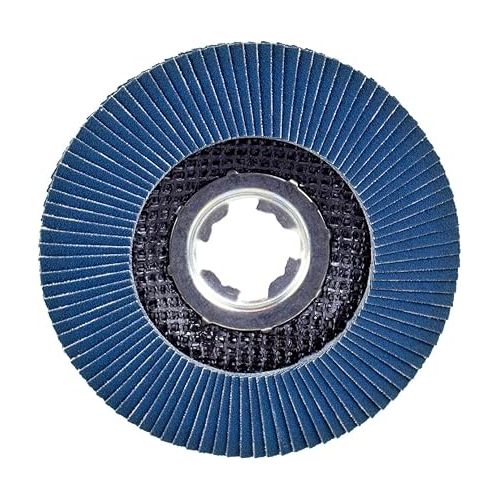  Bosch Professional 2608619200 Angled Flap Disc Best for Metal, X-Lock, X571, Diameter 115 mm, Grain K1200