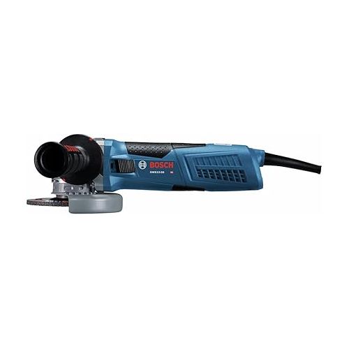  Bosch GWX13-50-RT 120V X-LOCK 5 in. Corded Angle Grinder (Renewed)