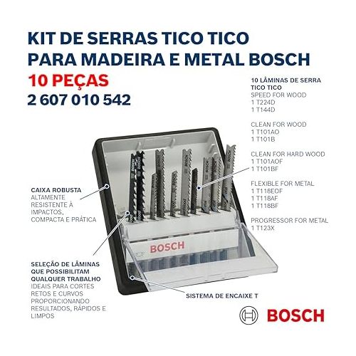  Bosch 2607010542 Jigsaw Blade-Set 