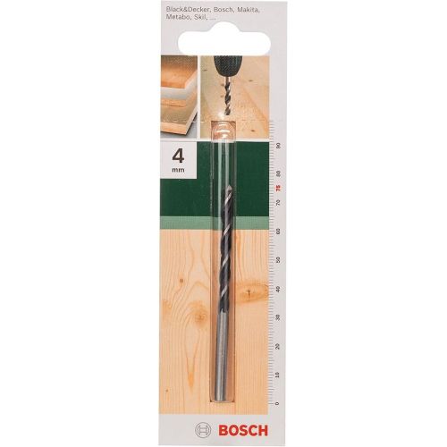  Bosch 2609255201 75mm Brad Point Drill Bits with Diameter 4mm