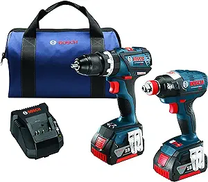 Bosch CLPK251-181 18V 2 Tool Combo Kit with 1/4